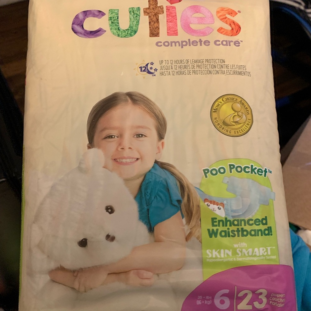 SIZE 6 diapers